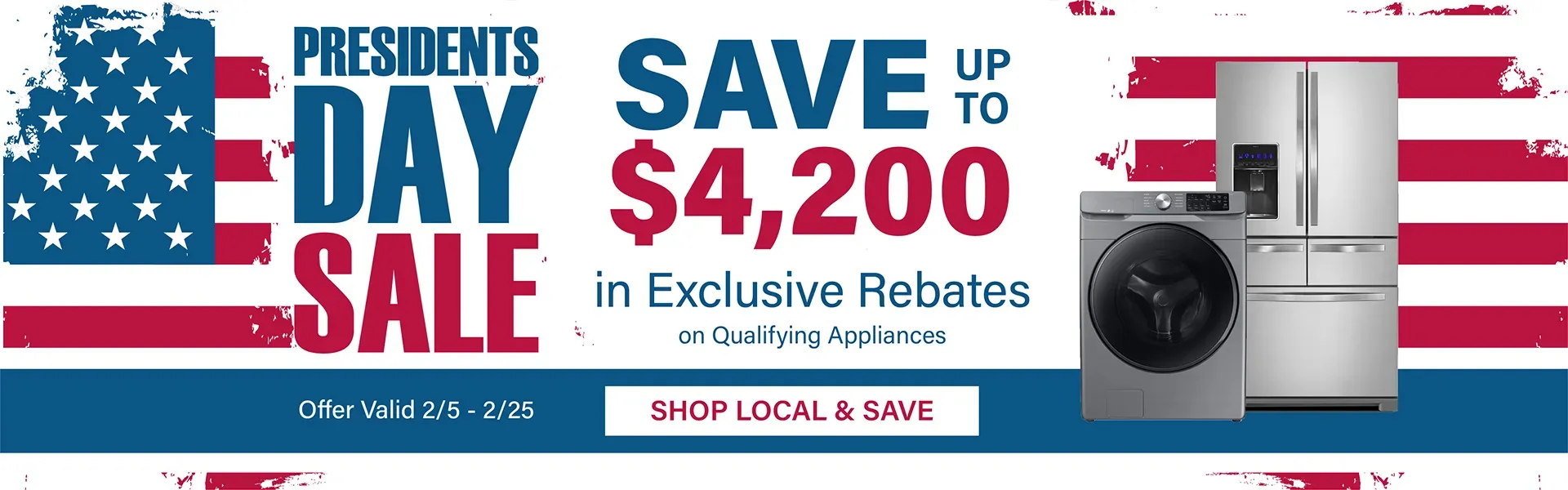 President's Day 2026 2/5 - 2/25